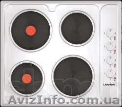 Варочная поверхность Liberton LHE 6504-01 W - <ro>Изображение</ro><ru>Изображение</ru> #1, <ru>Объявление</ru> #937959