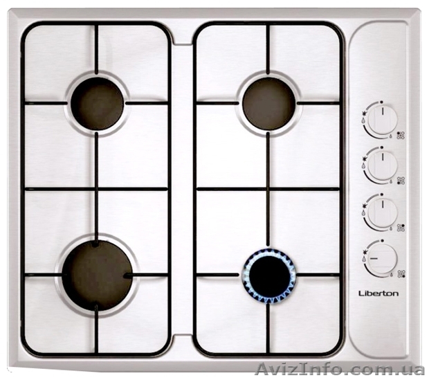 Варочная поверхность Liberton LHG 6540-01 W  - <ro>Изображение</ro><ru>Изображение</ru> #1, <ru>Объявление</ru> #937952