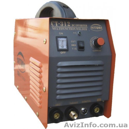 Продам плазморез инверторный Shyuan CT 312 (3 в 1 MMA, TIG) - <ro>Изображение</ro><ru>Изображение</ru> #1, <ru>Объявление</ru> #986232