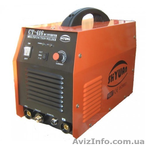 Продам плазморез инверторный Shyuan CT 416 (3 в 1 MMA, TIG) - <ro>Изображение</ro><ru>Изображение</ru> #1, <ru>Объявление</ru> #986233