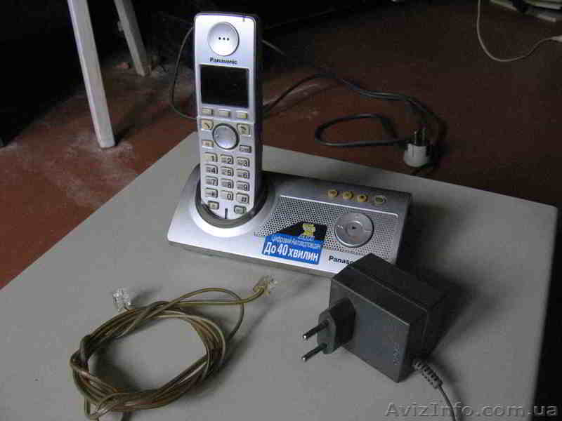 Радиотелефон "Panasonic KX-TGA810UA" - <ro>Изображение</ro><ru>Изображение</ru> #1, <ru>Объявление</ru> #1001648