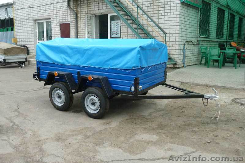 Прицеп легковой Лев-100 двухосный новый! - <ro>Изображение</ro><ru>Изображение</ru> #1, <ru>Объявление</ru> #1063756