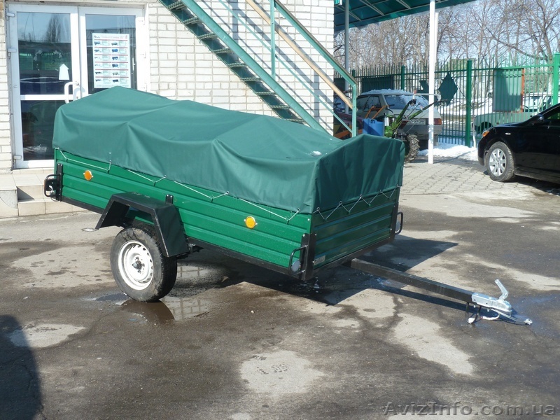 Прицеп легковой Лев-25 одноосный новый! - <ro>Изображение</ro><ru>Изображение</ru> #1, <ru>Объявление</ru> #1063749