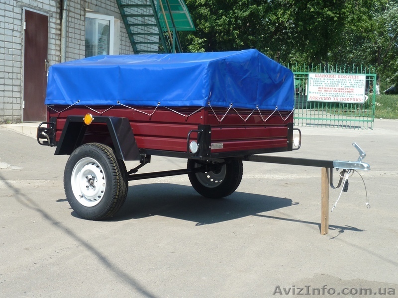 Прицеп легковой Лев-16 одноосный новый! - <ro>Изображение</ro><ru>Изображение</ru> #1, <ru>Объявление</ru> #1063741