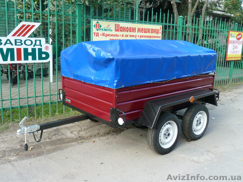 Прицеп легковой Лев-50 двухосный новый! - <ro>Изображение</ro><ru>Изображение</ru> #1, <ru>Объявление</ru> #1063755