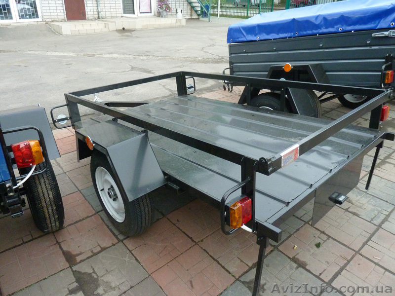 Прицеп легковой Лев-21 Лафет одноосный новый! - <ro>Изображение</ro><ru>Изображение</ru> #1, <ru>Объявление</ru> #1063758