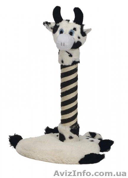 Pet Pro Коровка фармлайф когтеточка-столбик для котов 37х36х53 см   - <ro>Изображение</ro><ru>Изображение</ru> #1, <ru>Объявление</ru> #1071506