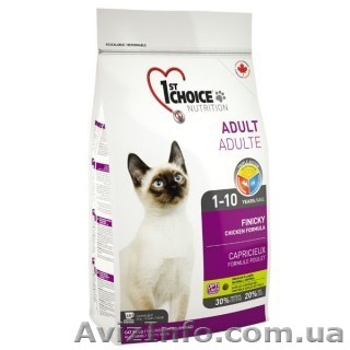 Корм для кошек 1st Choice Finicky (Active) 2,72 кг - <ro>Изображение</ro><ru>Изображение</ru> #1, <ru>Объявление</ru> #1072128