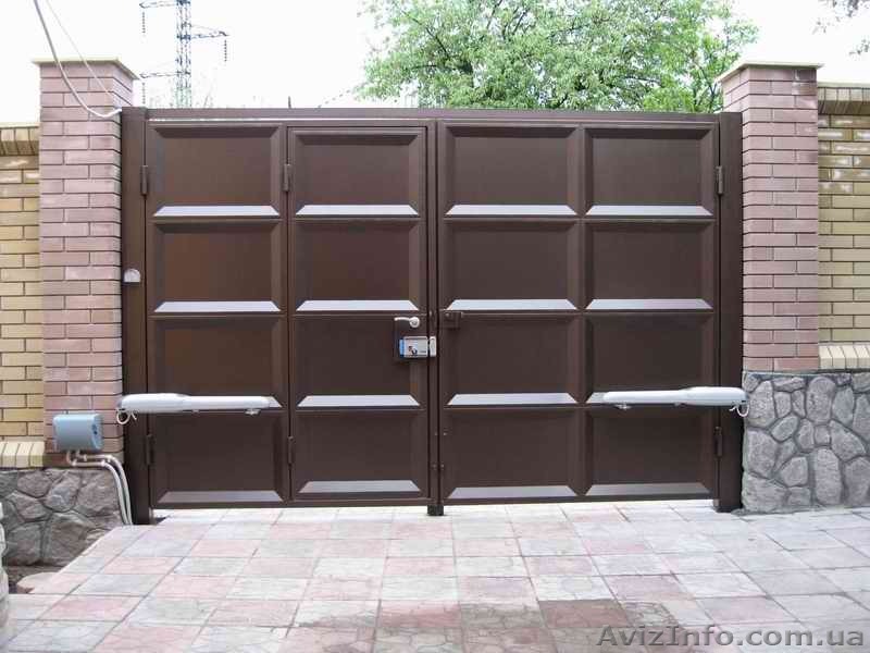 Ворота распашные автоматические  - <ro>Изображение</ro><ru>Изображение</ru> #1, <ru>Объявление</ru> #1116235