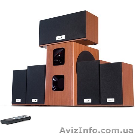 Продам колонки Genius SW-HF5.1 5050 V2  - <ro>Изображение</ro><ru>Изображение</ru> #1, <ru>Объявление</ru> #1282336