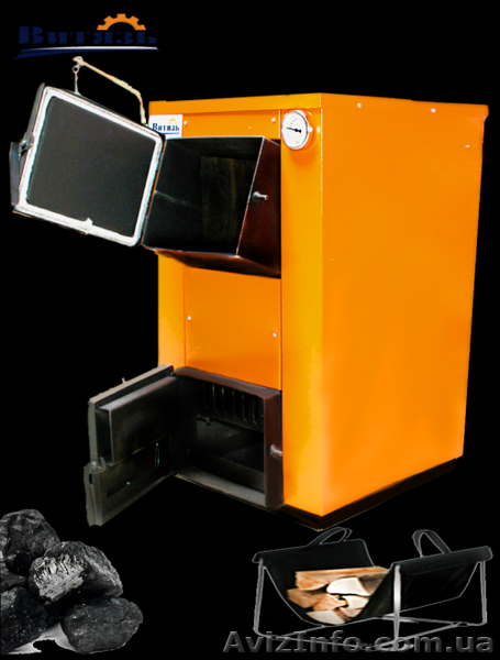 Продам твердотопливный котел Витязь 14 - <ro>Изображение</ro><ru>Изображение</ru> #1, <ru>Объявление</ru> #1269805