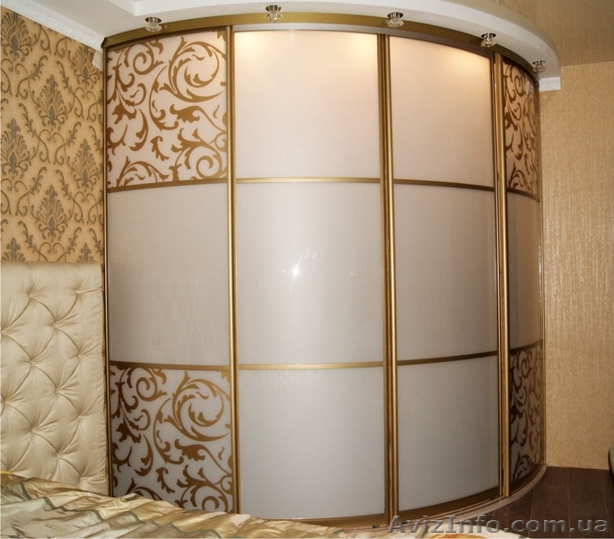 Шкаф-купе с радиусными раздвижными системами под заказ от ART DEKO - <ro>Изображение</ro><ru>Изображение</ru> #1, <ru>Объявление</ru> #1275210