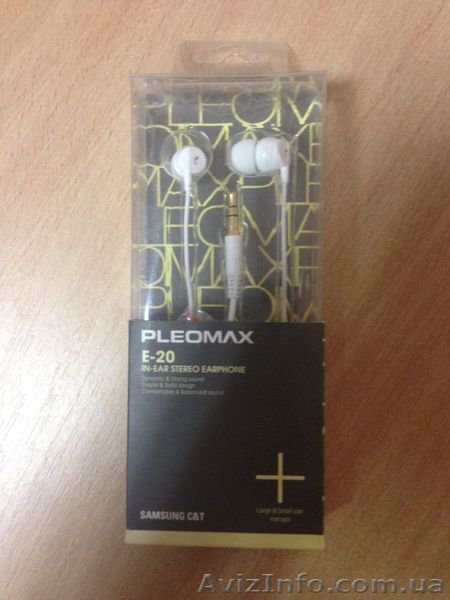 Наушники Pleomax E-20 - <ro>Изображение</ro><ru>Изображение</ru> #1, <ru>Объявление</ru> #1314908