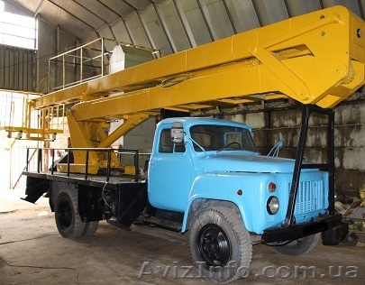 Автогидроподъемник АГП-18 на шасси ГАЗ-53  капремонт. - <ro>Изображение</ro><ru>Изображение</ru> #1, <ru>Объявление</ru> #1328413