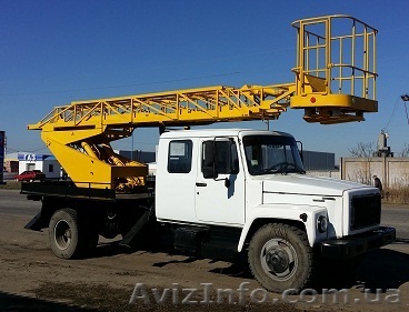 Автогидроподъемник АП-17 на шасси ГАЗ-3309 полный капремонт  - <ro>Изображение</ro><ru>Изображение</ru> #1, <ru>Объявление</ru> #1328417