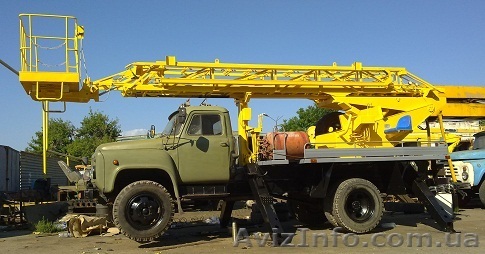 Автогидроподъемник АП-18-09 на шасси ГАЗ-53 после полного капремонта .  - <ro>Изображение</ro><ru>Изображение</ru> #1, <ru>Объявление</ru> #1328419