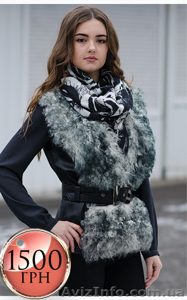 Жилет из меха тоскана с кожаными вставками по акционной цене - <ro>Изображение</ro><ru>Изображение</ru> #1, <ru>Объявление</ru> #1354910