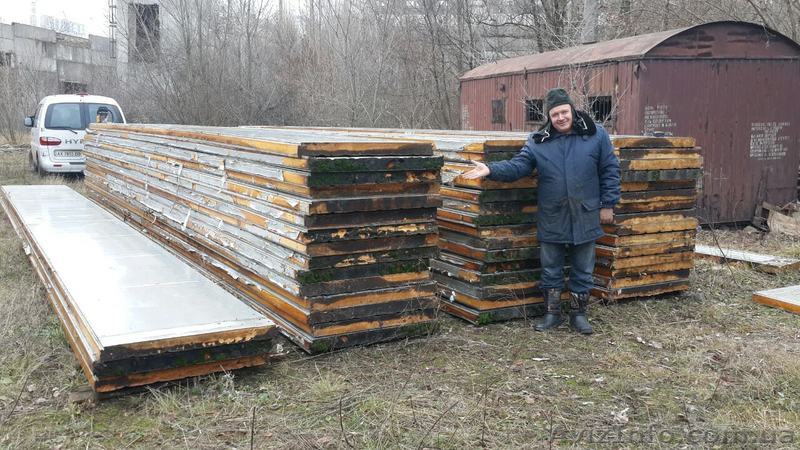 сендвичи панели  Б/У пенополиуретан - продам - <ro>Изображение</ro><ru>Изображение</ru> #1, <ru>Объявление</ru> #1347884