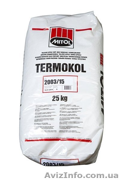 Высокотемпературный клей-расплав Termokol 2003 для мебельной кромки. - <ro>Изображение</ro><ru>Изображение</ru> #1, <ru>Объявление</ru> #1003491