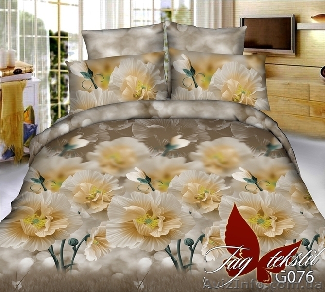 Купить постельное белье с 3д эффектом дешево, Микросатин TG076 - <ro>Изображение</ro><ru>Изображение</ru> #1, <ru>Объявление</ru> #1359064