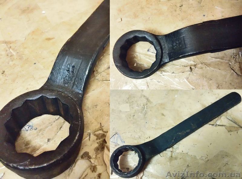 Ключ гаечный накидной односторонний 55 - <ro>Изображение</ro><ru>Изображение</ru> #1, <ru>Объявление</ru> #1370886