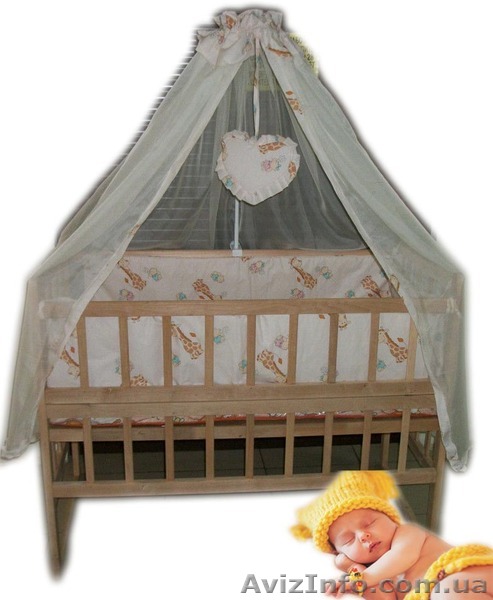 Акция! Всё для сна! Новое! Кроватка, матрас кокос, постель 8 эл.  - <ro>Изображение</ro><ru>Изображение</ru> #1, <ru>Объявление</ru> #1398392