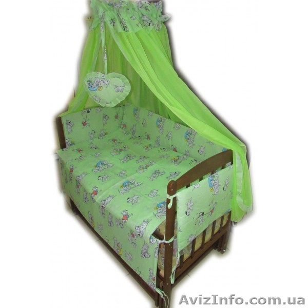 Акция! Новый комплект в кроватку 8 эл от производителя. - <ro>Изображение</ro><ru>Изображение</ru> #1, <ru>Объявление</ru> #1417532