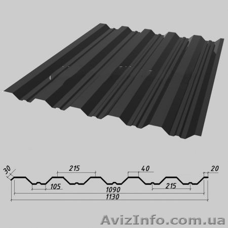 Продам профнастил ПК 35 от завода изготовителя - <ro>Изображение</ro><ru>Изображение</ru> #1, <ru>Объявление</ru> #1470022