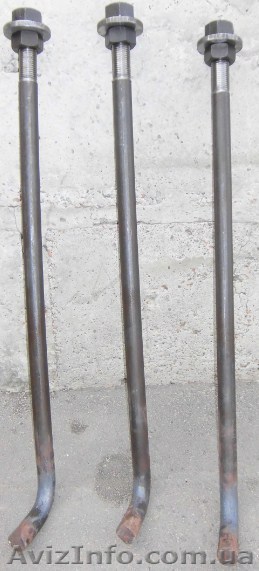 Продам болты фундаментные (анкерные) ГОСТ 24379.1-80 - <ro>Изображение</ro><ru>Изображение</ru> #1, <ru>Объявление</ru> #1474740