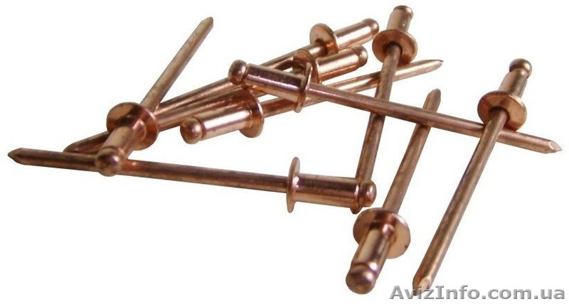 Продам заклепки отрывные из меди DIN 7337 - <ro>Изображение</ro><ru>Изображение</ru> #1, <ru>Объявление</ru> #1477045