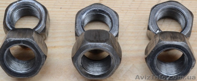 Продам гайки высокопрочные мелкий шаг резьбы - <ro>Изображение</ro><ru>Изображение</ru> #1, <ru>Объявление</ru> #1474881