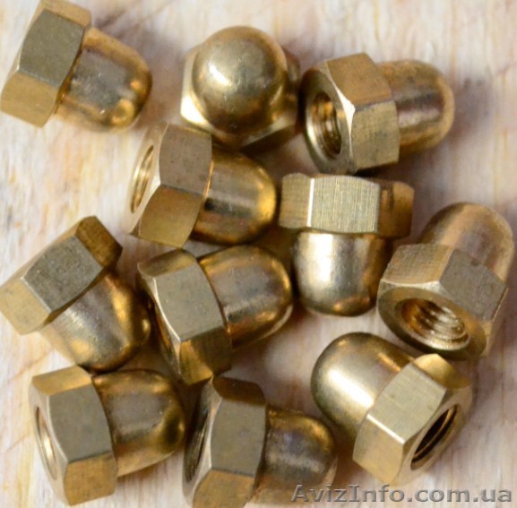 Продам гайки латунные - <ro>Изображение</ro><ru>Изображение</ru> #1, <ru>Объявление</ru> #1476821