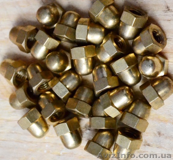 Продам гайки колпачковые нержавеющие и латунные - <ro>Изображение</ro><ru>Изображение</ru> #1, <ru>Объявление</ru> #1476851