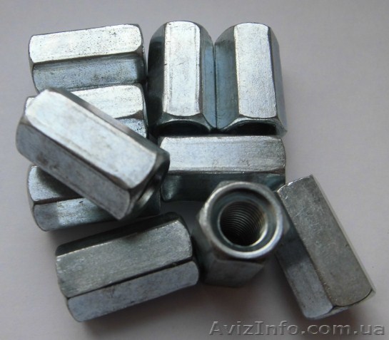 Продам гайки высокие шестигранные - <ro>Изображение</ro><ru>Изображение</ru> #1, <ru>Объявление</ru> #1476853