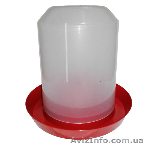 Вакуумная пластиковая поилка 8 л. для птицы - <ro>Изображение</ro><ru>Изображение</ru> #1, <ru>Объявление</ru> #1306765