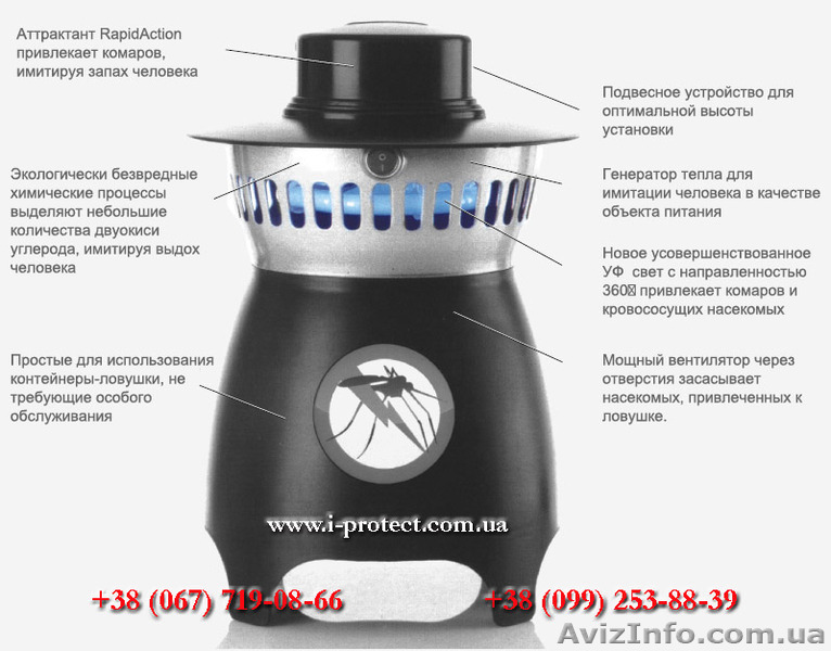 Купить самое эффективное устройство для уничтожения комаров - <ro>Изображение</ro><ru>Изображение</ru> #1, <ru>Объявление</ru> #1542069