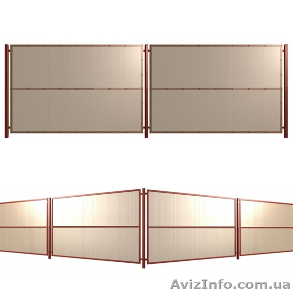 Забор из сотового поликарбоната - <ro>Изображение</ro><ru>Изображение</ru> #1, <ru>Объявление</ru> #976710
