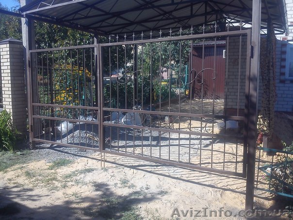 Распашные ворота (кованные и решетчатые) от 1500 грн./м2 - <ro>Изображение</ro><ru>Изображение</ru> #1, <ru>Объявление</ru> #1553649