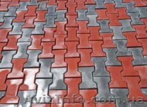 Плитка тротуарная "Катушка" 80 мм серая - <ro>Изображение</ro><ru>Изображение</ru> #1, <ru>Объявление</ru> #1553666