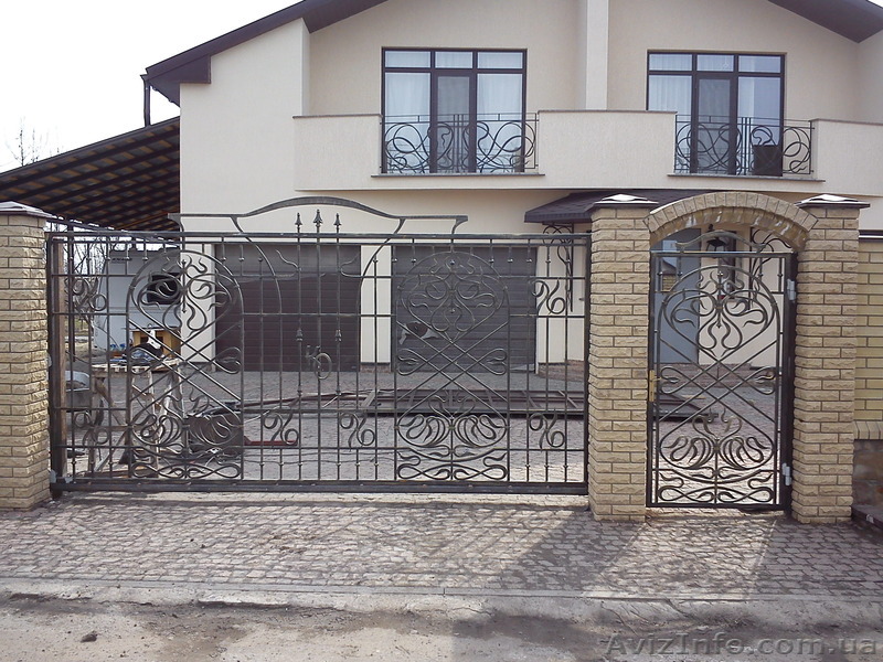 Откатные ворота (кованные и решетчатые) от 3000 грн./м2 - <ro>Изображение</ro><ru>Изображение</ru> #1, <ru>Объявление</ru> #1553648