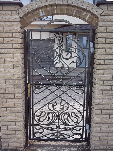 Калитка (кованная и решетчатая) 2040*1040 от 1700 грн/м2 - <ro>Изображение</ro><ru>Изображение</ru> #1, <ru>Объявление</ru> #1553650