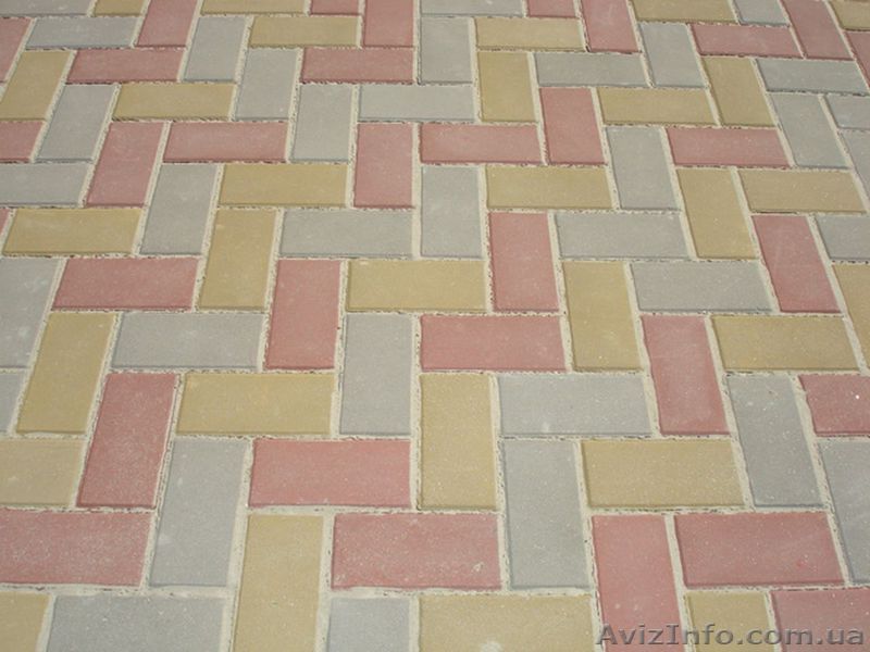 Плитка тротуарная "Кирпичик" 60 мм. серая - <ro>Изображение</ro><ru>Изображение</ru> #1, <ru>Объявление</ru> #1553606