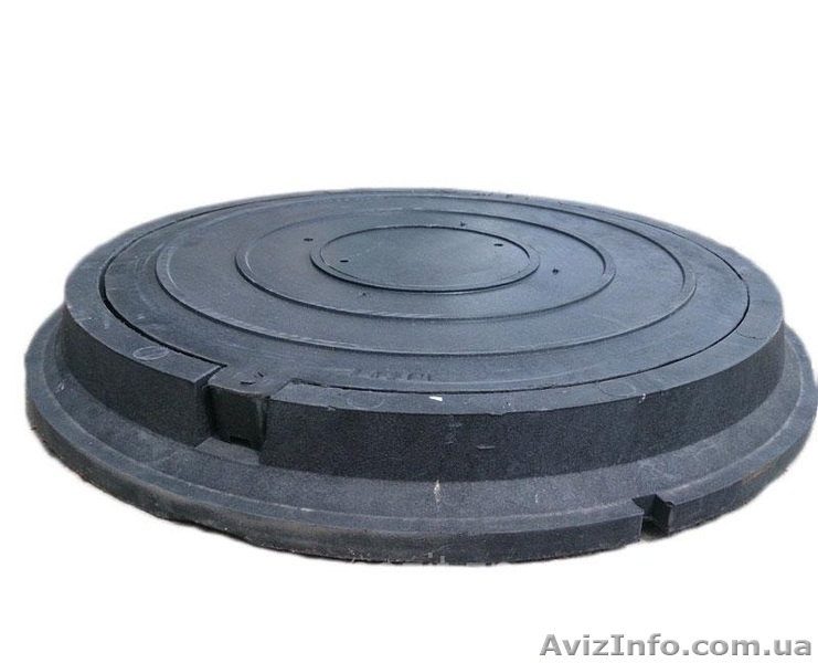 Люк полимерпесчаный черный кл. А - <ro>Изображение</ro><ru>Изображение</ru> #1, <ru>Объявление</ru> #1553663