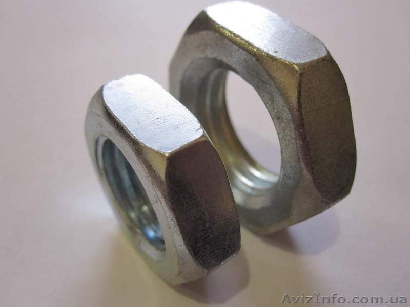 Гайка DIN 439 низкая - <ro>Изображение</ro><ru>Изображение</ru> #1, <ru>Объявление</ru> #1571476