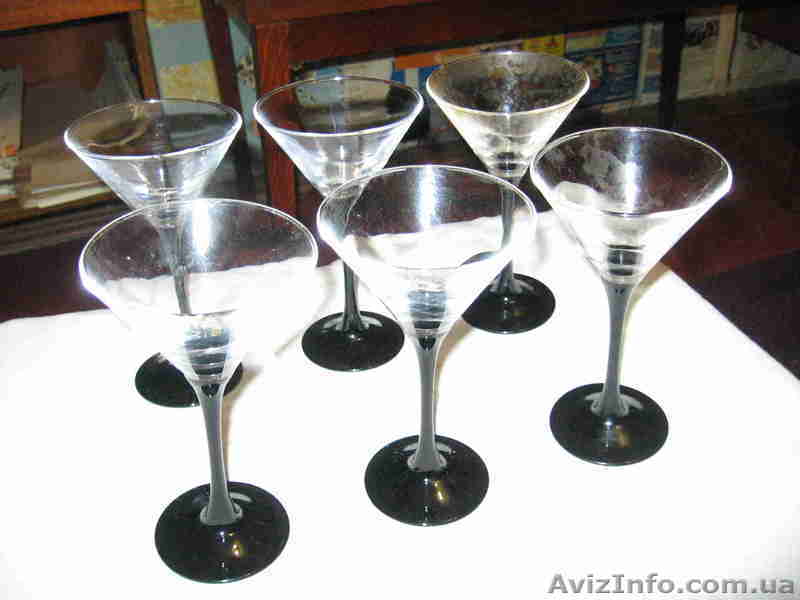 Бокалы для мартини BOHEMIA (сервиз 6 штук) - <ro>Изображение</ro><ru>Изображение</ru> #1, <ru>Объявление</ru> #1639509