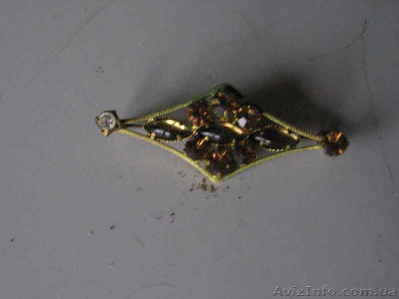 Брошь с желтыми камнями - <ro>Изображение</ro><ru>Изображение</ru> #1, <ru>Объявление</ru> #1638009