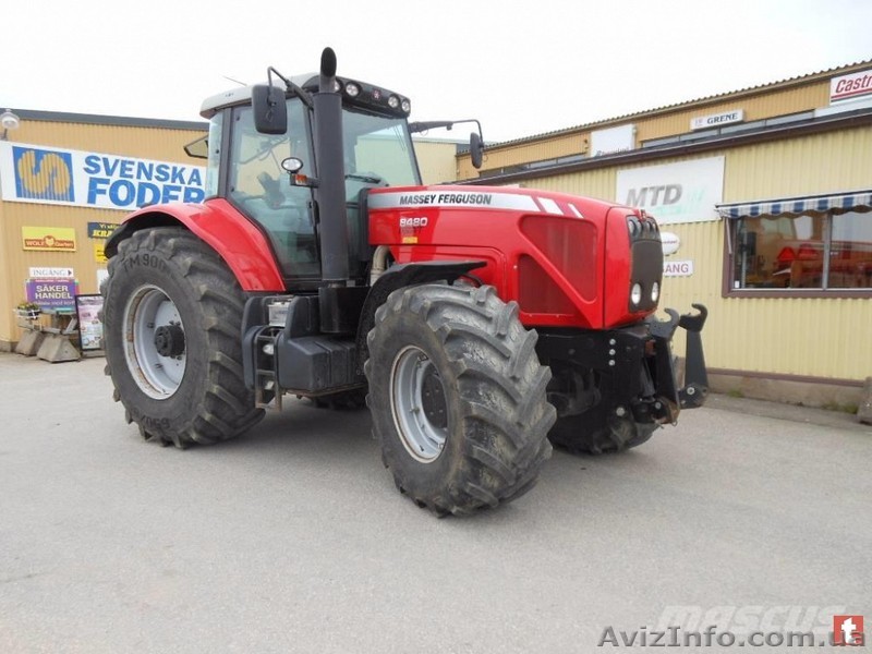 Трактор колесный Massey Ferguson 8480, 2007г.в., 300л.с - <ro>Изображение</ro><ru>Изображение</ru> #1, <ru>Объявление</ru> #1637947