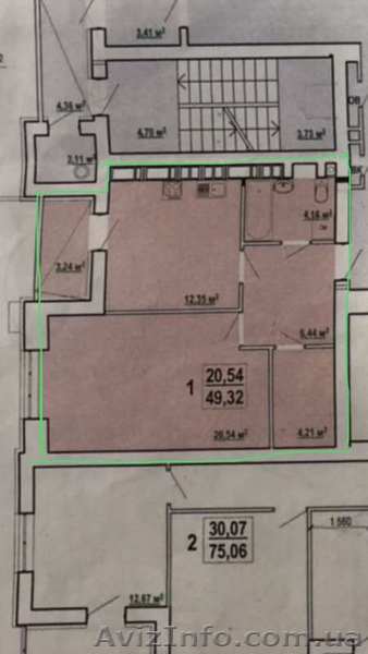 1-к, 50м.кв. новострой на Домостроительной - <ro>Изображение</ro><ru>Изображение</ru> #1, <ru>Объявление</ru> #1641641