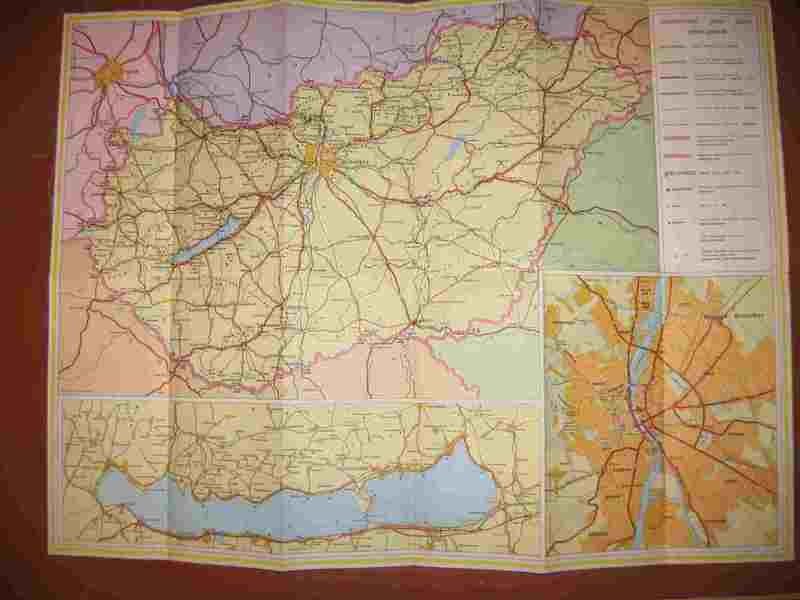 Туристическая карта Венгрии - <ro>Изображение</ro><ru>Изображение</ru> #1, <ru>Объявление</ru> #1652432