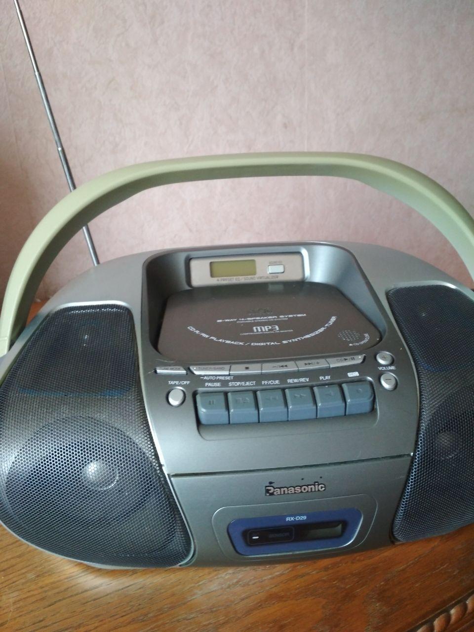 Магнитофон Panasonic RX-29 - <ro>Изображение</ro><ru>Изображение</ru> #1, <ru>Объявление</ru> #1689343